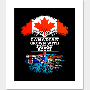 Canadian Grown With Fijian Roots - Gift for Fijian With Roots From Fiji Posters and Art